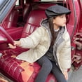 thumbnail image 4 of Coerni Toddler Girls Boys Down Jacket Long Warm Winter Outerwear Baby Hooded Puffer Padded Quilted Snow Coats 3-9 Years, 4 of 9