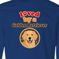 thumbnail image 4 of Inktastic Golden Retriever Dog Lover Long Sleeve Youth T-Shirt, 4 of 5