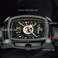 thumbnail image 5 of CHENXI Men Watch Automatic Mechanical Square Dial Clock Male Top Brand Business Tourbillon Leather Waterproof Man Wrist Watch, 5 of 7