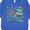 thumbnail image 3 of Inktastic Happy Chrismukkah Toddler Sweatshirt, 3 of 4
