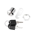 thumbnail image 1 of Decodeary Thread And Gasket Mailbox Lock Made Of Solid Zinc Alloy Comes With 2 Keys Simplistic Drawer Cabinet 16mm Universal unlocking, 1 of 6