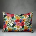 thumbnail image 3 of Creative Products Bright Multi Floral Pattern 14x20 Spun Poly Pillow, 3 of 3