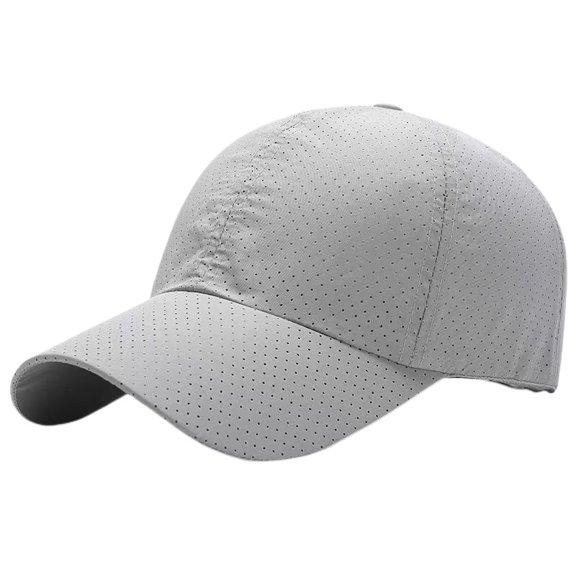 Sunscreen Breathable Baseball Cap, UPF 50 Quick Dry Mesh Hat, Adjustable Lightweight for Outdoor