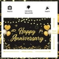 thumbnail image 4 of Happy Anniversary Backdrop Balloons Photography Background, Poster for Wedding Anniversary Party, Birthday Party Decor Banner, 4 of 6