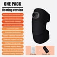 thumbnail image 2 of Youkk Cloth Knee Heat 3-in-1 Massager With 5-Levels Heating Easy Electric Knee Massager black 2pcs, 2 of 6