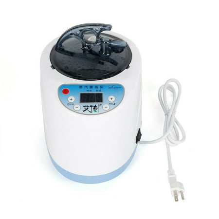 

Oukaning 2 Liter Portable Steamer Pot Machine Home Spa Steam Bath Sauna Body Care Slim