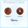 thumbnail image 2 of Diamantes de imitación de café de Craft Beads PH PandaHall, 100 unidades, 10 mm, 2 of 8
