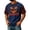 Navy Crew Neck, variant on DORKASM Halloween Shirts for Men Round Neck Spooky Trendy Tshirt Short Sleeve Funny Print Skeleton 2026 T Shirt Pumpkin Fall Winter Plus Size Pullover Dark Gray M