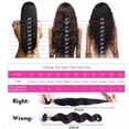 thumbnail image 5 of USTAR Brazilian Remy 9A Human Hair Loose Wave 3 Bundle Hair Extensions with Lace Closure for Women Brazilian Hair Weave Double Weft Thick Soft Hand Tied Hair Weave, 5 of 6