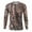 E-Brown, variant on 2025 Men's Dress Shirts Men's Printed T-Shirt American Suits Shirts for Men Flag Distressed O Neck Men Dress Shirt