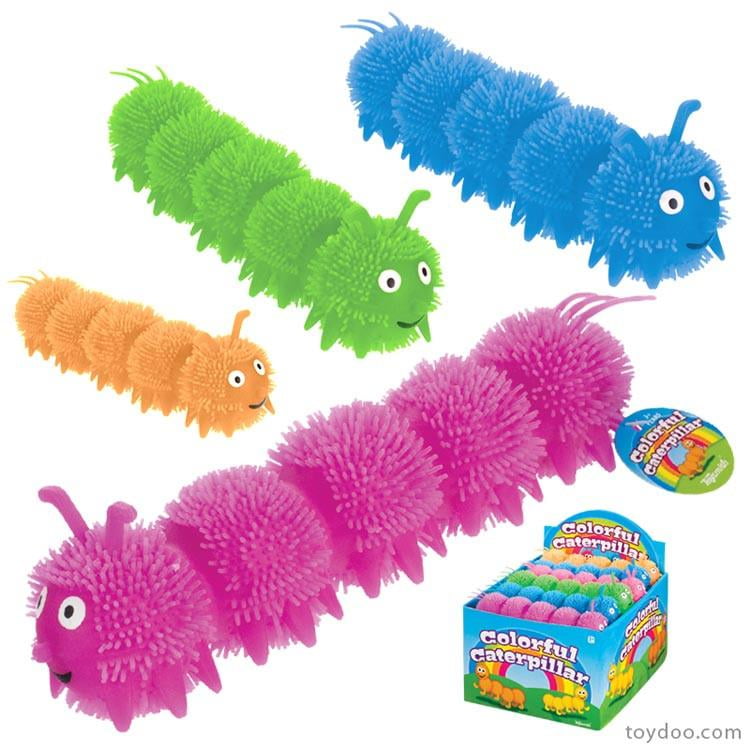 Toysmith 8077 Squishy Caterpillar Toy Assorted Colors Walmart Canada
