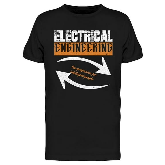 Electrical Engineering Design T-Shirt Men -Image by Shutterstock, Male Large