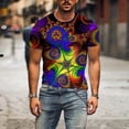 thumbnail image 6 of JINMGG Mens Tops under $5,Men's Unisex Daily T Shirt 3D Print Graphic Prints Animal Print Long Sleeve Tops Casual Bloue,Multicolor XXL, 6 of 9