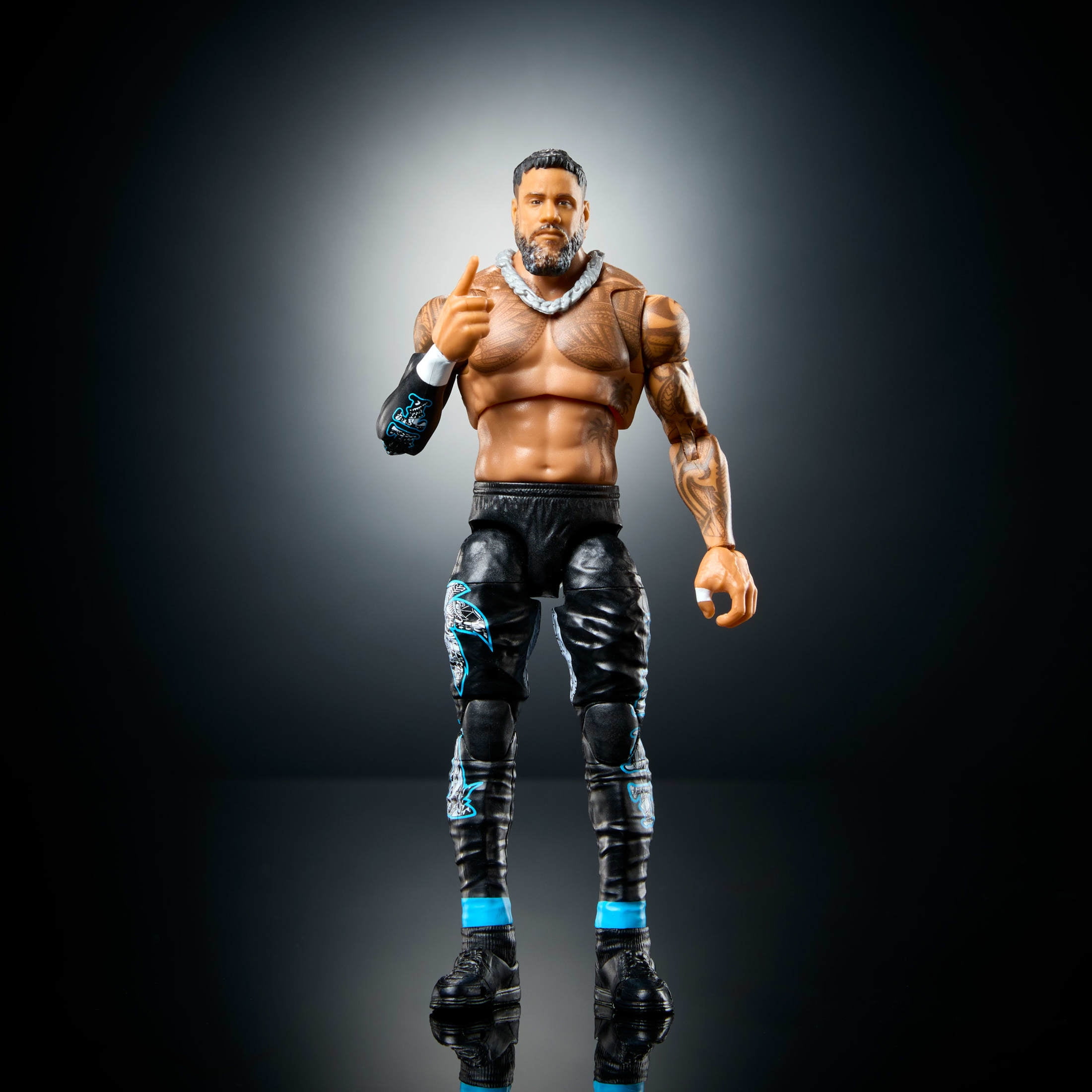 WWE Ultimate Edition Jey Uso Action Figure & Accessories Set, 6-inch Collectible Superstar