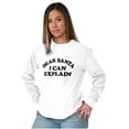 thumbnail image 4 of Dear Santa I Can Explain Naughty Xmas Long Sleeve TShirt Men Women Brisco Brands X, 4 of 5