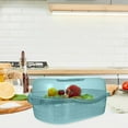 thumbnail image 3 of CNKOO 1Pc Colander with Lid Kitchen Colander PP Strainer Basket Baby Bottle Drying Box, 3 of 5