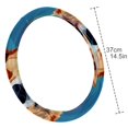 thumbnail image 4 of Corgi 14.5 Inch Printing PVC Leather Car Wheel Cover Auto Accessories, 4 of 6