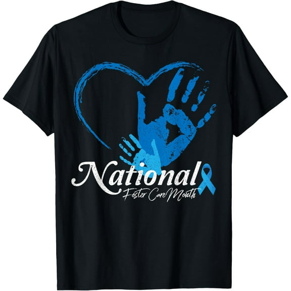 Cute National Foster Care Awareness Month T Shirt T-Shirt