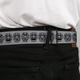 thumbnail image 4 of Skelanimals Belt, Seatbelt Buckle Belt, Skelanimals Diego Jack Kits Portraits Gray Black, Youth 22 to 32 Inches, 4 of 9