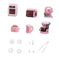 thumbnail image 2 of BELOVING Miniature Kitchen Appliance Set Ornaments Scene Decor Decoration Accessories Pink, 2 of 5