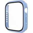 thumbnail image 2 of [2 Pack] IBAOLEA Compatible with IBAOLEA Watch 44mm Case, Full Coverage Bumper Protective Case with Screen Protector for Men Women iWatch Series 6/5/4/SE, Baby Blue Baby Blue 44mm, 2 of 6