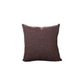 thumbnail image 2 of 17.7x17.7 inch Linen Throw Pillow with Insert, Beige Decorative Cushion for Sofa, Bed, and Living Room, Soft and Durable, 2 of 6