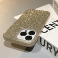 thumbnail image 1 of Glitter Bling Gradient Hard PC Thicken Case For iPhone 11 12 13 14 15 16 Pro Max Mini 7 8 Plus X XR XS Shockproof Bumper Cover Gold For iPhone 14 Plus, 1 of 6