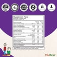 thumbnail image 3 of Suplemento NuBest Tall Kids en tabletas masticables 60 unidades, 3 of 7