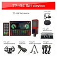 thumbnail image 2 of T7 USB Condenser Microphone G4 Sound Card Professional Podcast PC Microphone For PC Live Streaming Gaming ,Easy to Use, 2 of 6