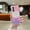 Pink+Purple, variant on Glitter for Samsung Galaxy Z Fold 4 Case Compatible with MagSafe for Women, [One-Piece Molding Technology] [Stronger Magnetic Attraction] [Military Grade Drop Protection] [Sparkle Clear], Pink+Purple