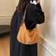 thumbnail image 5 of Bolso Hombro Mujer Ante Sintético Elegante Cierre Hobo, 5 of 9