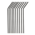thumbnail image 2 of de beber de material acero inoxidable curvas piezas, de metal para vasos de 8 '', 2 of 9