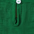 thumbnail image 6 of Girls Sundress Crew Neck Sleeveless Ruffled Hem Dresses Spring Summer Trendy Comfy Casual Outfits With Hat (4 Years, Green), 6 of 8
