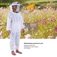 thumbnail image 3 of Équipement de Protection Apicole, Combinaison de Protection Professionnelle pour Apiculteur Combinaison de Protection Apicole Combinaison Apicole Durabilité Prolongée, 3 of 7