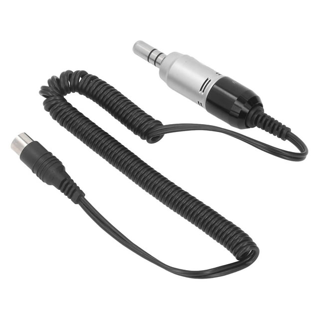 Electric Motor Handle, 0-35000r/min Micro Motor Handle With 2 Carbon Brushes For Polishing Grinding Work