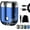 Blue, variant on Gradientiscolor 2025 New Upgrade Pocket Shaver USB Mini Shavers, Dual-Head Electric Mini Portable Razor for Men,Wet and Dry Use & Low-Nois,Alloy Body and Magnetic Head