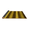thumbnail image 2 of Ahgly Company Indoor Square Oriental Yellow Modern Area Rugs, 5' Square, 2 of 4