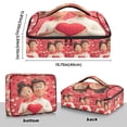 thumbnail image 3 of Iauyy Casserole Carrier for Hot Food Insulated Casserole Travel Carry Bag with Lid Food Warmer Bag for Party/Picnic,Happy Lovers, 3 of 7