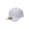 thumbnail image 1 of TopHeadwear Chapeau Ajustable à Crochets et Boucles Structurés, Blanc, 1 of 2