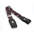 thumbnail image 1 of Sonducket Cinturón sin hebilla Suministros de armario para niños Niñas a cuadros morados y negros Cinturones patrones florales Sonducket AP008680-13, 1 of 5