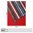 thumbnail image 4 of COMIO  Large Authentic Mexican Blanket Colorful Serape Blanket, 4 of 6