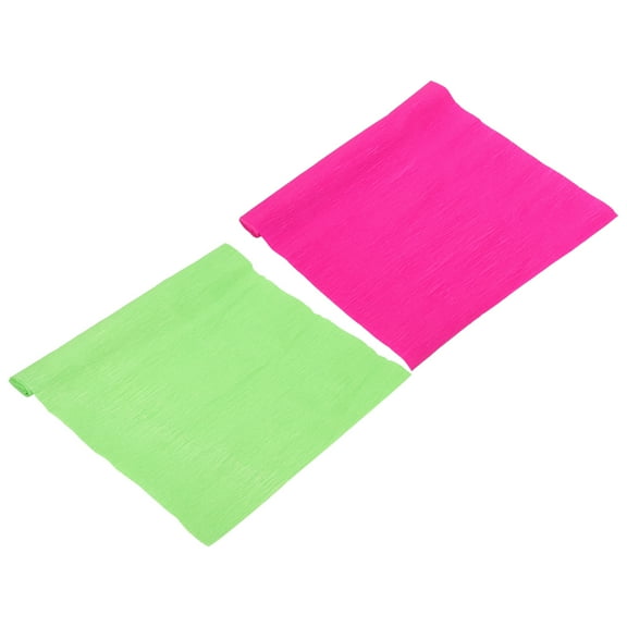 FENGGUIQU 2 Rolls Assorted Color Crepe Paper for Crafts, Flower Making, Party Decorations and Art Projects