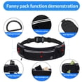 thumbnail image 4 of Hands Free Dog Leash for Dogs & Multi-Function Pockets,Adjustable Waist Belt Leash for Dog Walking-Leashes for Medium & Large Breeds-Pouch,Outdoor training Leash, Retractable Bungee,Padded Handles, 4 of 10