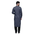 thumbnail image 5 of Atasi Printed Pathani Kurta With Salwar For Men Indian Summer Ethnic Set, 5 of 5