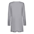 thumbnail image 5 of Pisexur Women's Cardigan Sweaters Lightweight Open Front Cardigan Casual Solid Color Long Sleeve Button Down Loose Fall Cardigans, 5 of 5