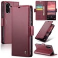 thumbnail image 1 of Funda de Cuero CaseMe For Samsung Galaxy A17 Tipo Billetera con Bloqueo RFID, For Samsung Galaxy A17 Funda Tipo Billetera para Mujer Hombres Tarjetero Cierre Magnético Soporte Tipo Kickstand Funda Ti, 1 of 11