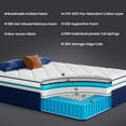 thumbnail image 2 of Bedstory Firm Full Hybrid Mattress 14", Euro Top, Extra Back & Hip Support, CertiPUR-US Certified, 365-Night Trial, 2 of 9