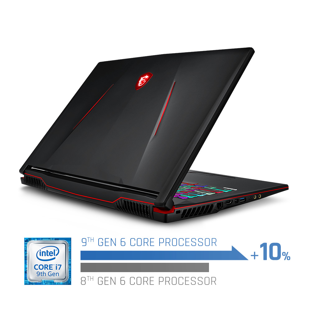 MSI GL73 9SDK-219 17.3 144Hz 3ms Gaming Laptop Intel Core i7-9750H