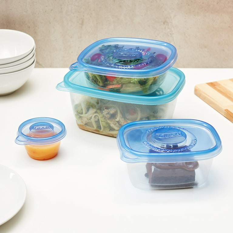 Glad Food Storage Containers, Variety Pack, 18 Ct 