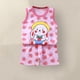 thumbnail image 2 of Odeerbi 3M-6Y Niños Niñas Conjuntos de Verano Camisetas de Tirantes de Algodón Shorts Conjunto de Dos Piezas Sin Mangas Top Cintura Elástica Shorts Set, 2 of 3